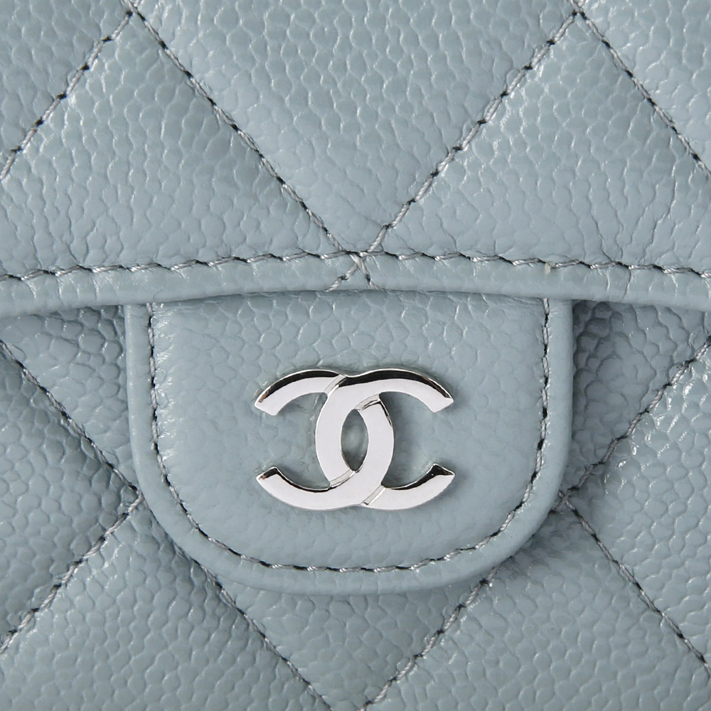 CHANEL(USED)샤넬 캐비어 클래식 미니 월릿 체인 크로스백