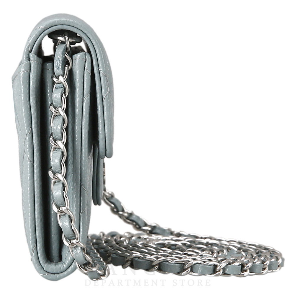 CHANEL(USED)샤넬 캐비어 클래식 미니 월릿 체인 크로스백