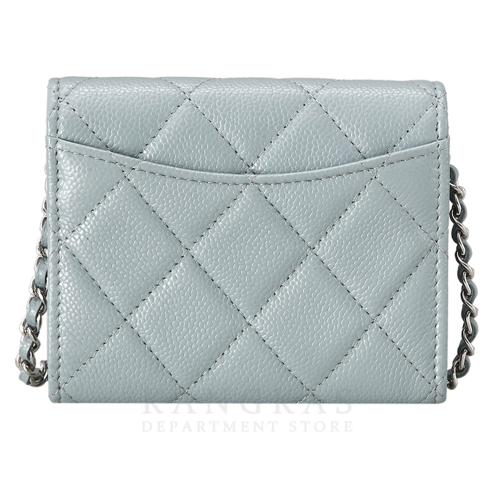 CHANEL(USED)샤넬 캐비어 클래식 미니 월릿 체인 크로스백