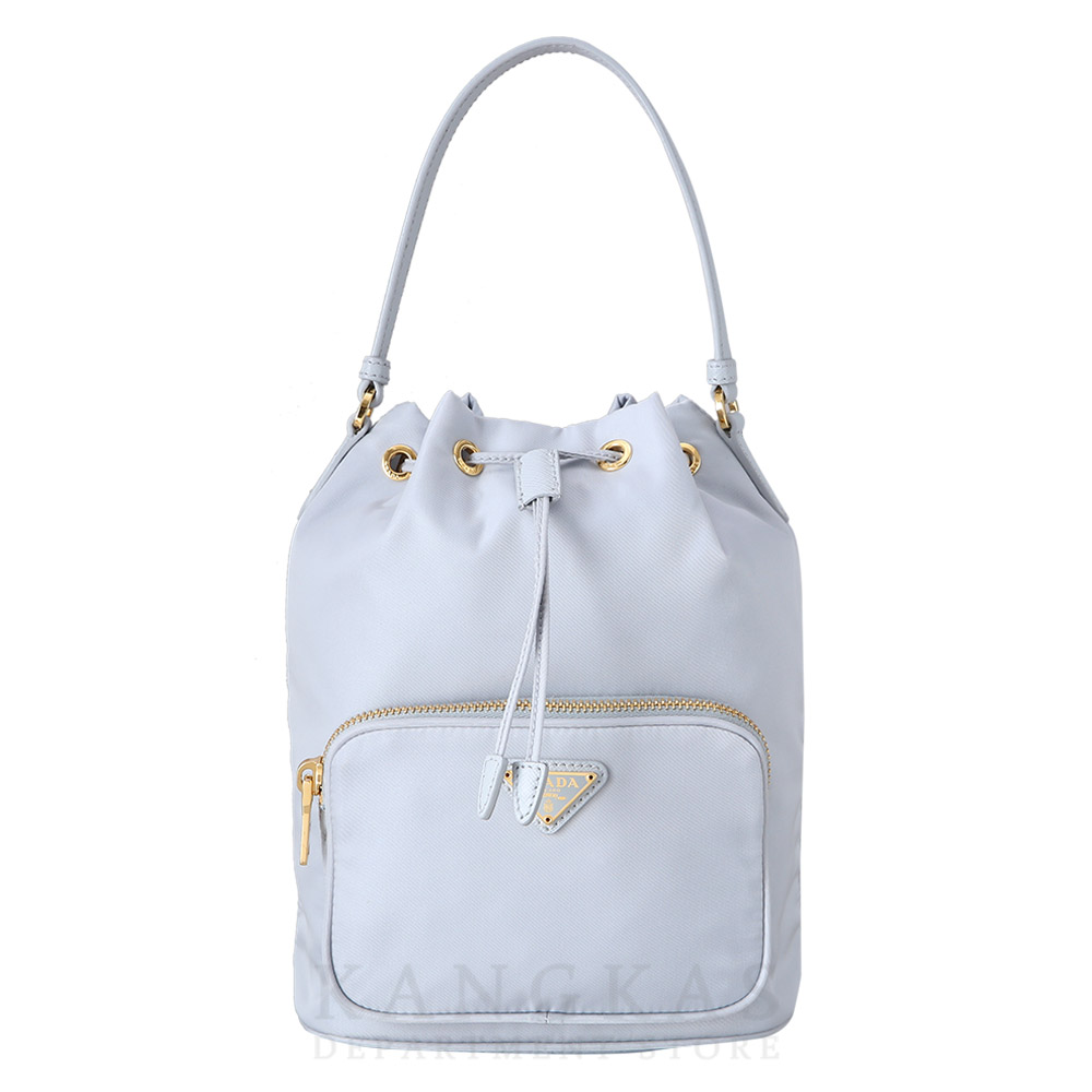 PRADA(USED)프라다 1BH038 패브릭 버킷백