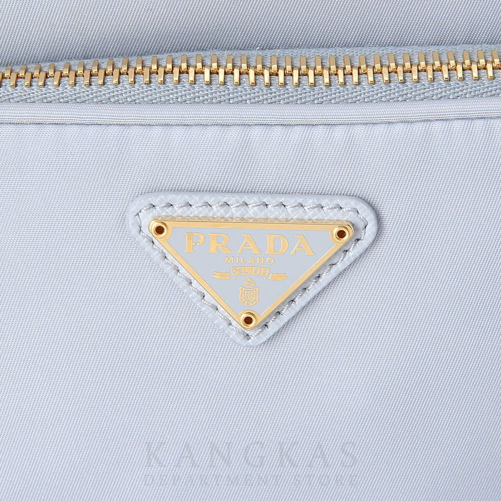 PRADA(USED)프라다 1BH038 패브릭 버킷백