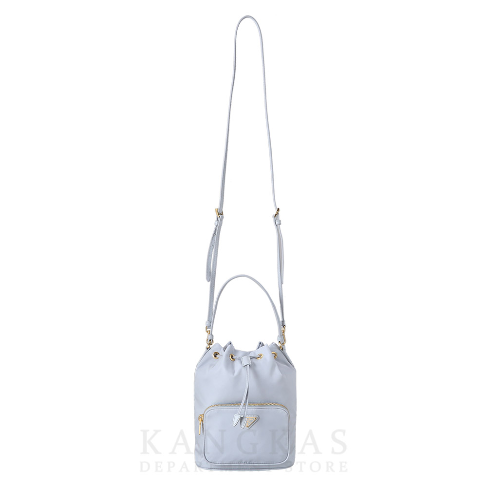 PRADA(USED)프라다 1BH038 패브릭 버킷백