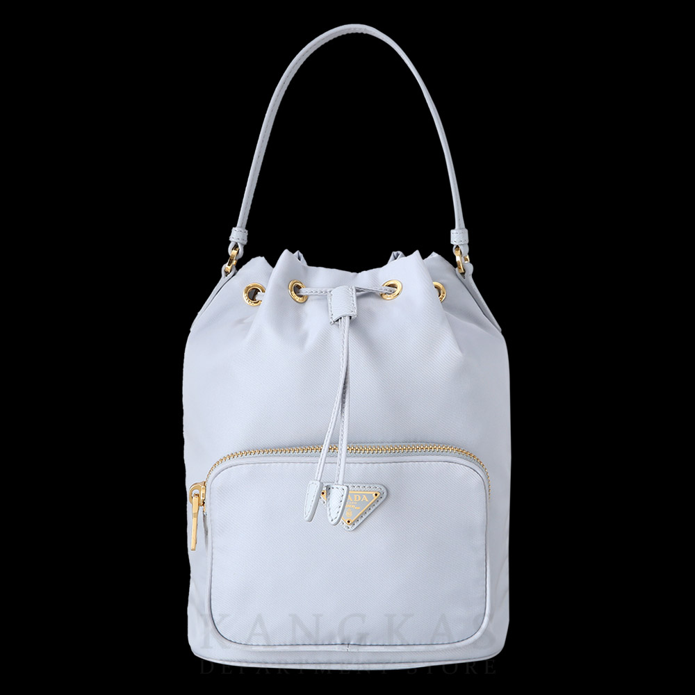 PRADA(USED)프라다 1BH038 패브릭 버킷백