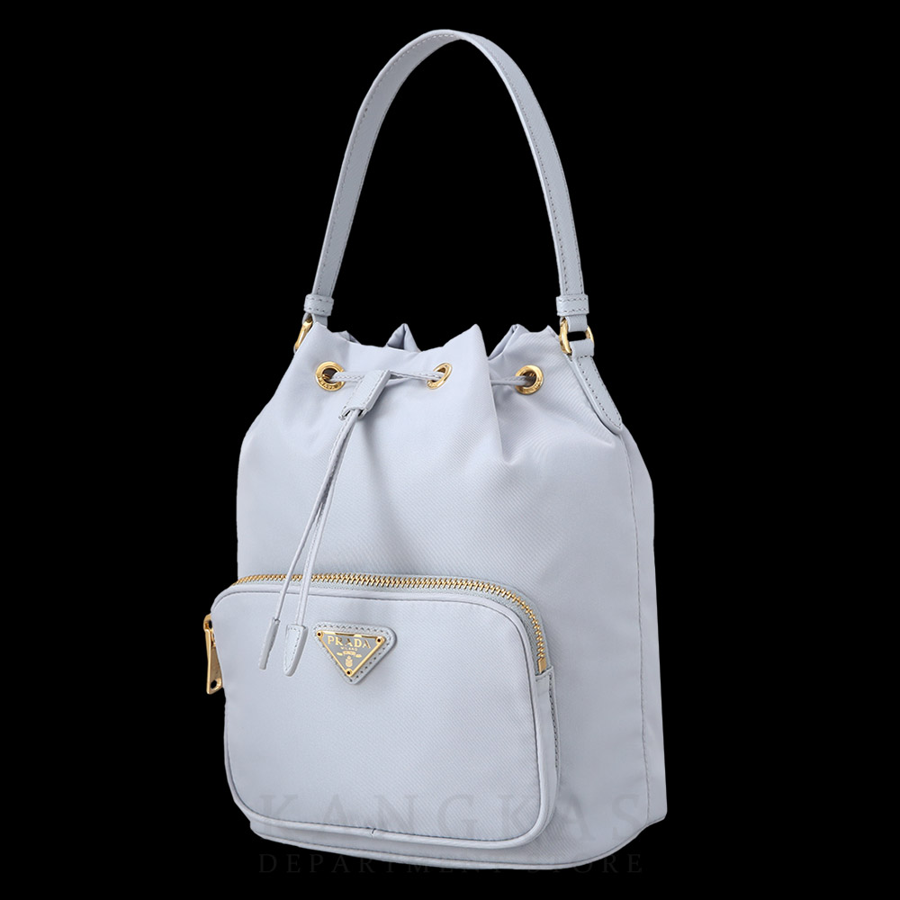 PRADA(USED)프라다 1BH038 패브릭 버킷백