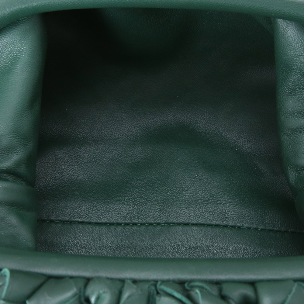 BOTTEGA VENETA(USED)보테가베네타 인트레치아토 미니 파우치 크로스백