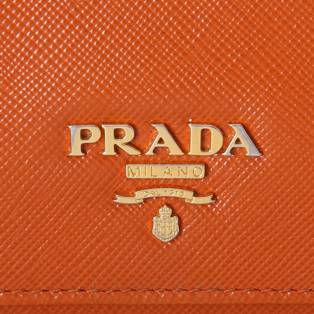 PRADA(USED)프라다 1M0176 사피아노 반지갑