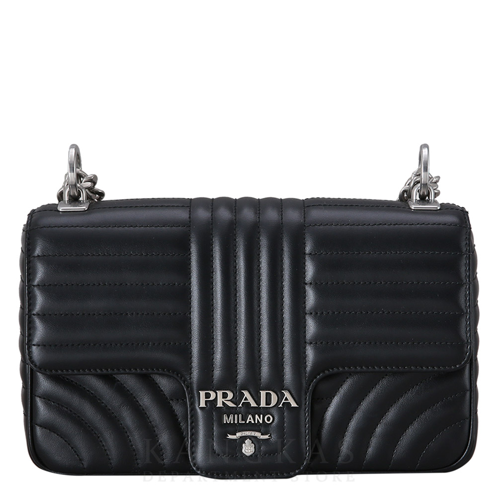 PRADA(USED)프라다 1BD108 다이아그램 체인 숄더백