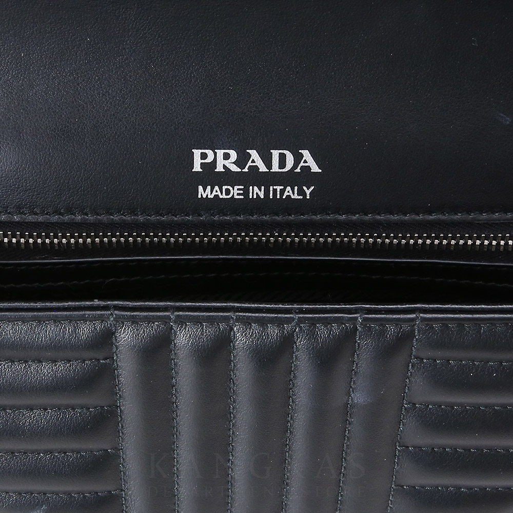 PRADA(USED)프라다 1BD108 다이아그램 체인 숄더백