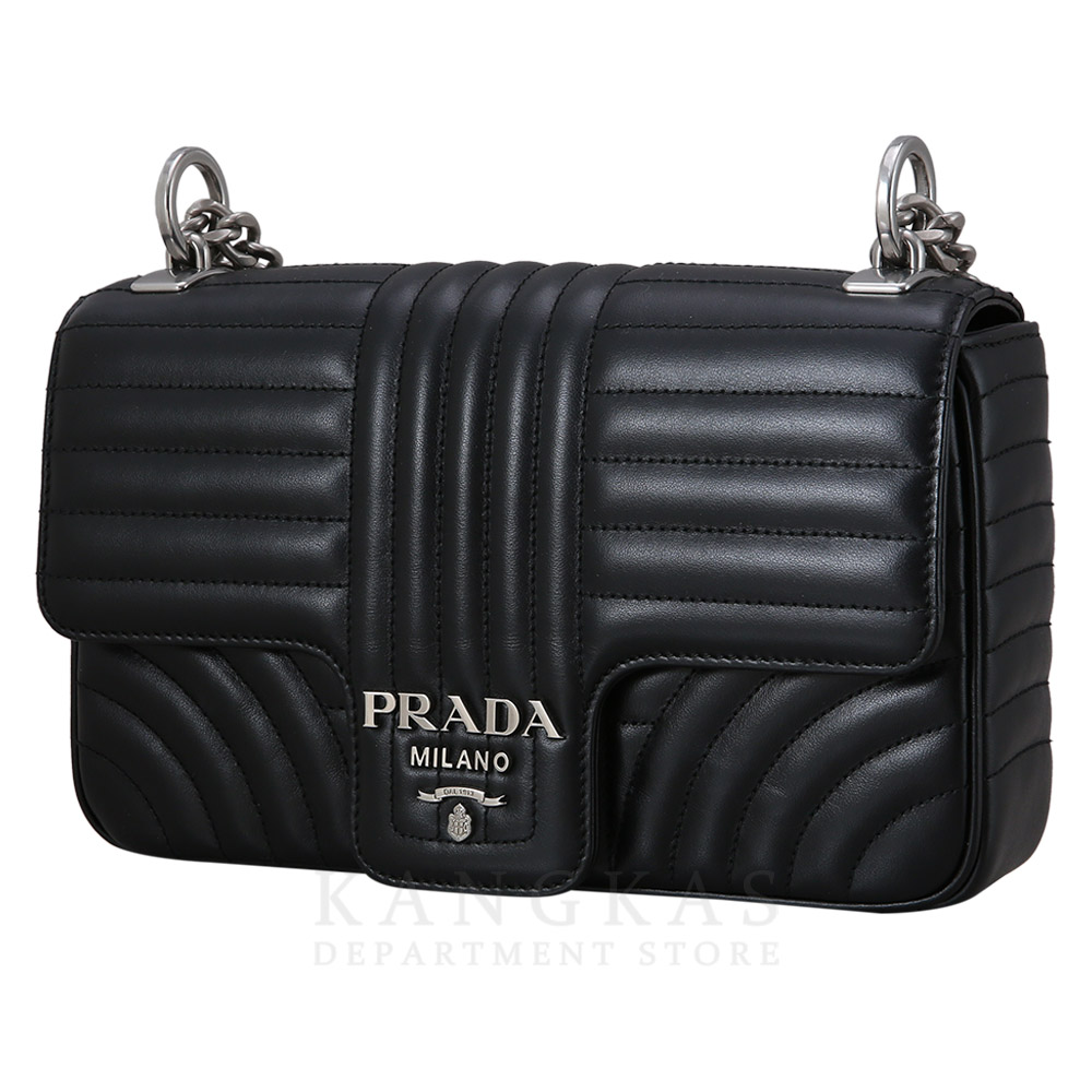 PRADA(USED)프라다 1BD108 다이아그램 체인 숄더백