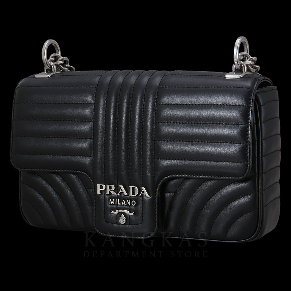 PRADA(USED)프라다 1BD108 다이아그램 체인 숄더백