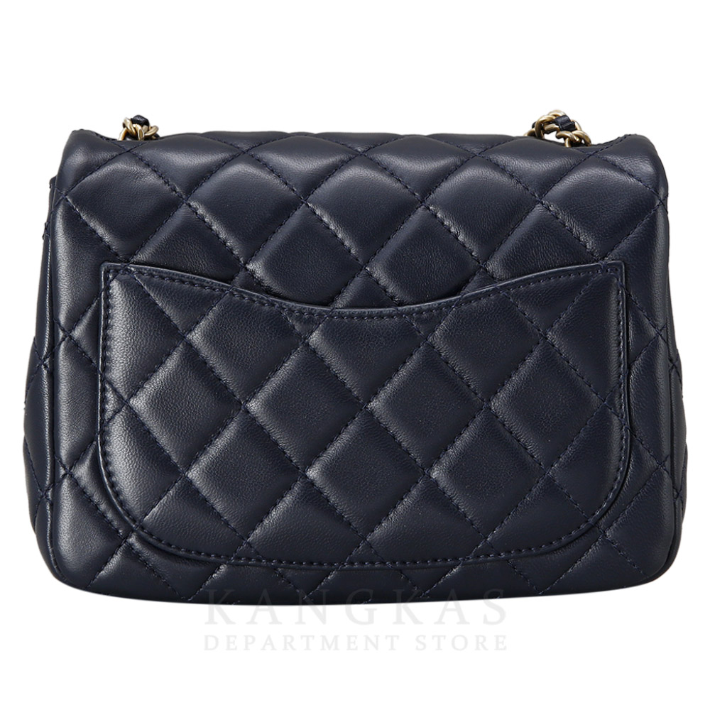 CHANEL(USED)샤넬 클래식 램스킨 쁘띠삭 골든볼