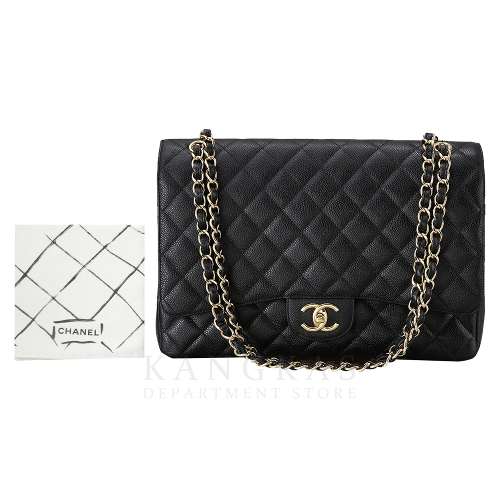 CHANEL(USED)샤넬 캐비어 클래식 맥시