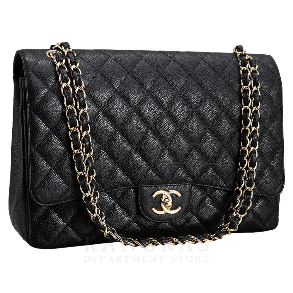 CHANEL(USED)샤넬 캐비어 클래식 맥시