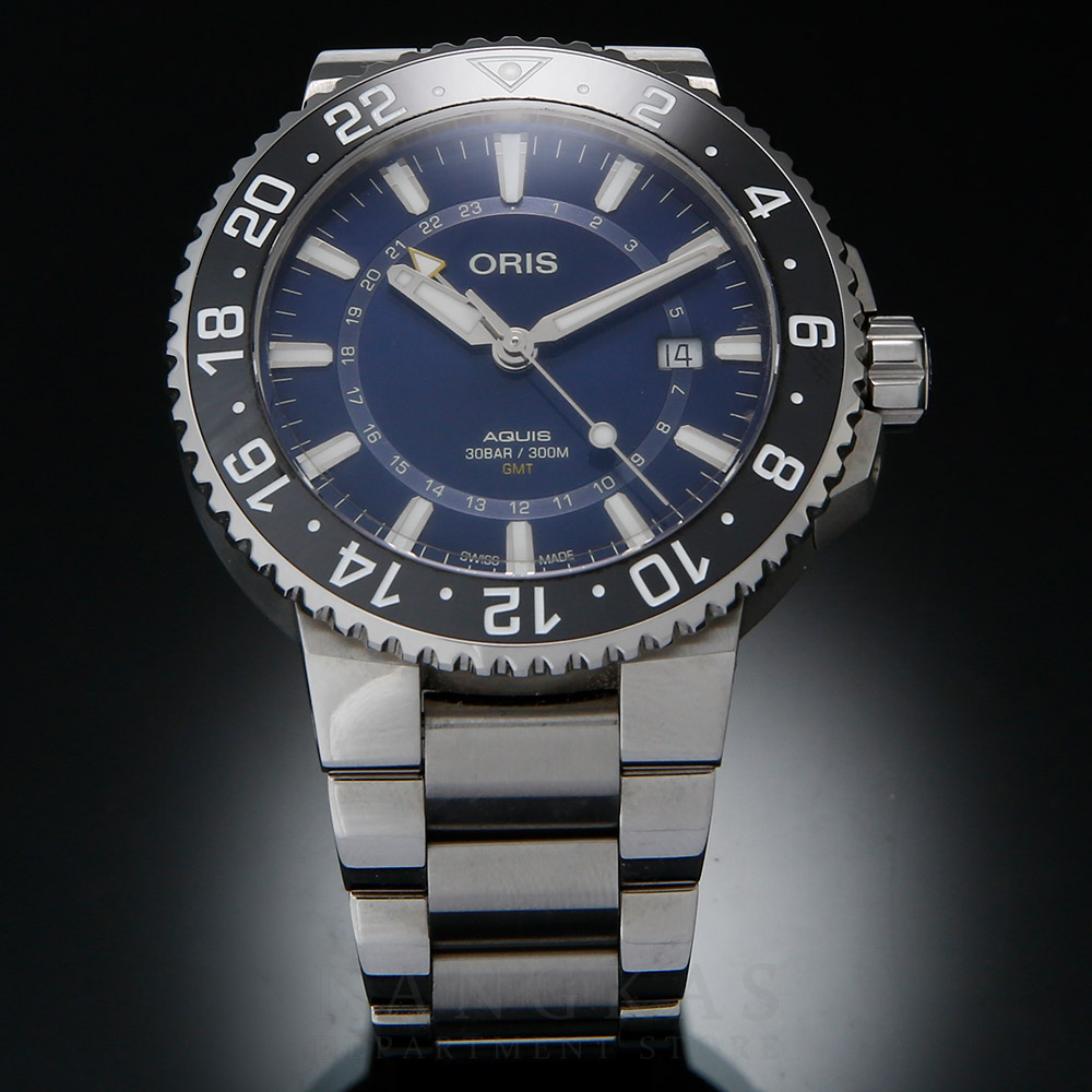 ORIS(USED)오리스 아퀴스 GMT 데이트