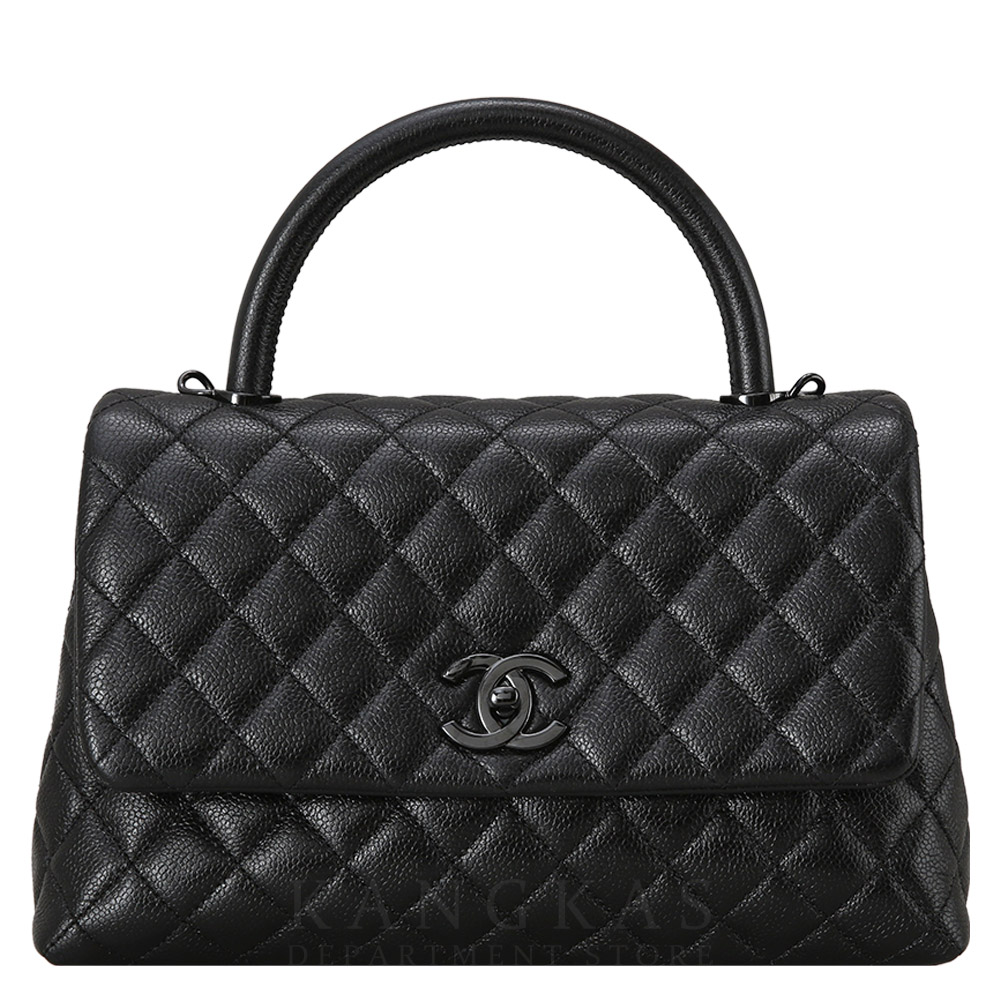 CHANEL(USED)샤넬 캐비어 코코핸들 미듐