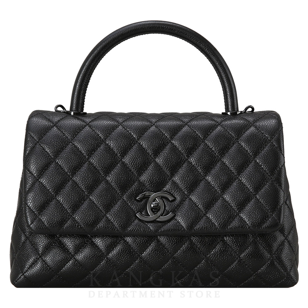 CHANEL(USED)샤넬 캐비어 코코핸들 미듐