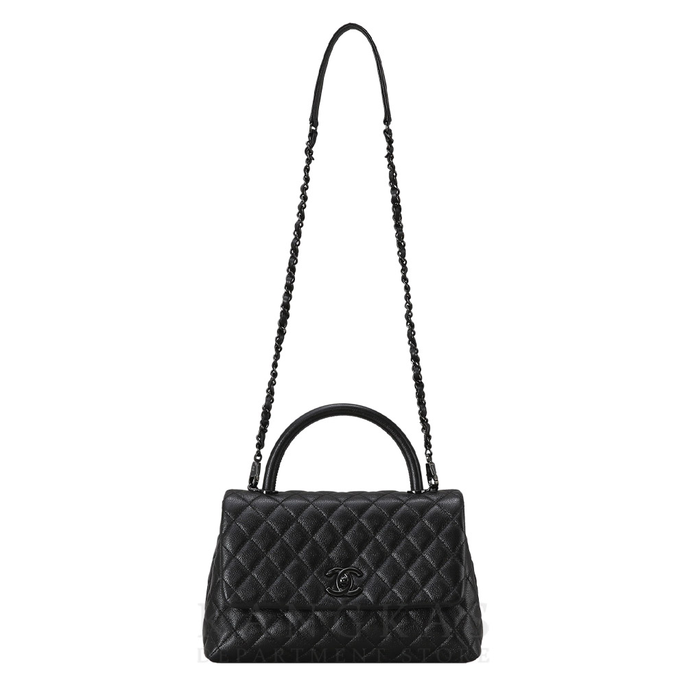 CHANEL(USED)샤넬 캐비어 코코핸들 미듐