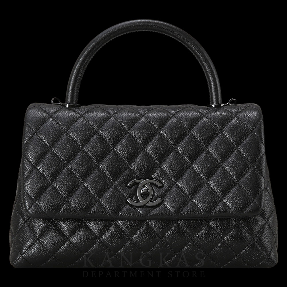 CHANEL(USED)샤넬 캐비어 코코핸들 미듐