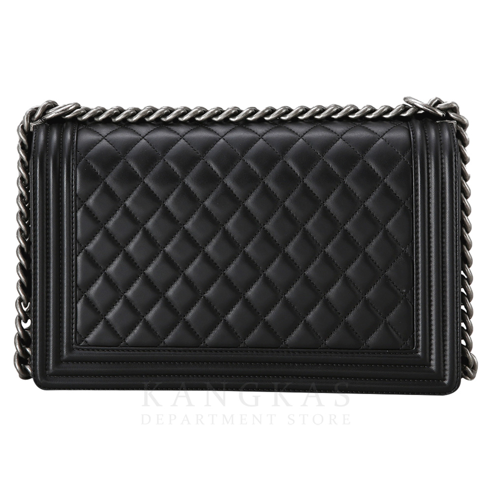 CHANEL(USED)샤넬 보이샤넬  램스킨 뉴미듐