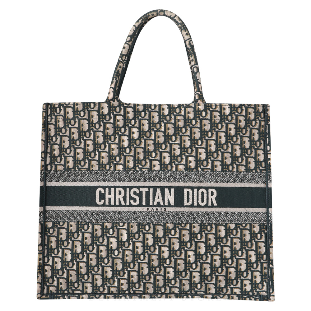 CHRISTIAN DIOR(USED)크리스찬 디올 오블리크 북토트 라지백