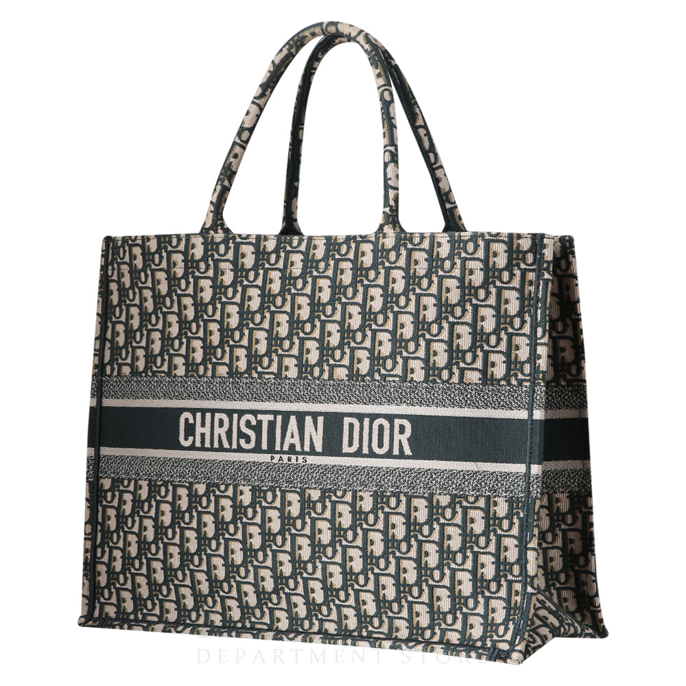 CHRISTIAN DIOR(USED)크리스찬 디올 오블리크 북토트 라지백
