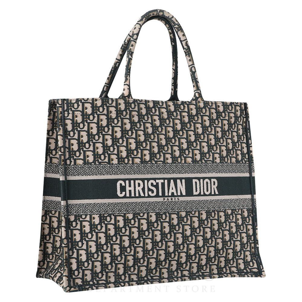 CHRISTIAN DIOR(USED)크리스찬 디올 오블리크 북토트 라지백