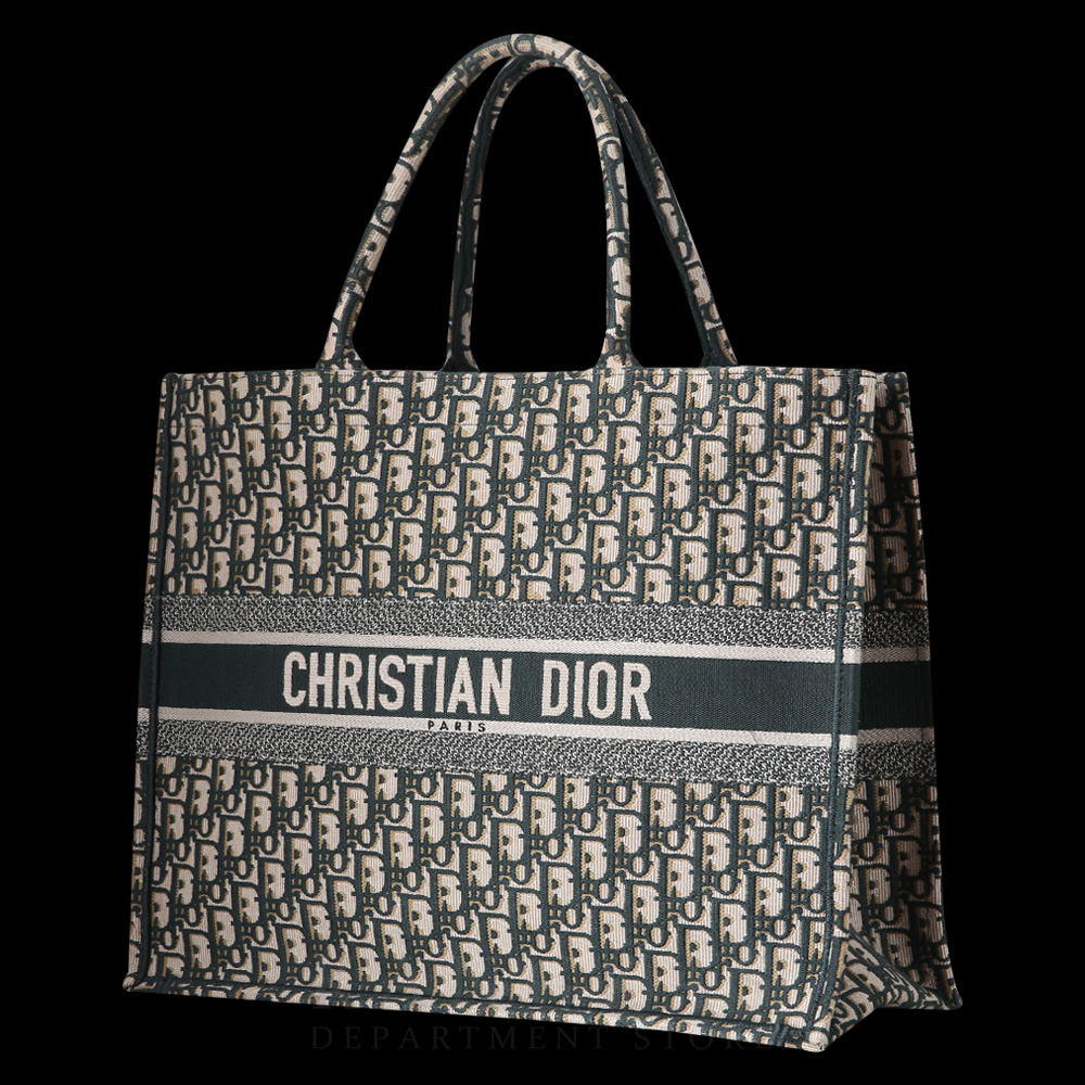CHRISTIAN DIOR(USED)크리스찬 디올 오블리크 북토트 라지백