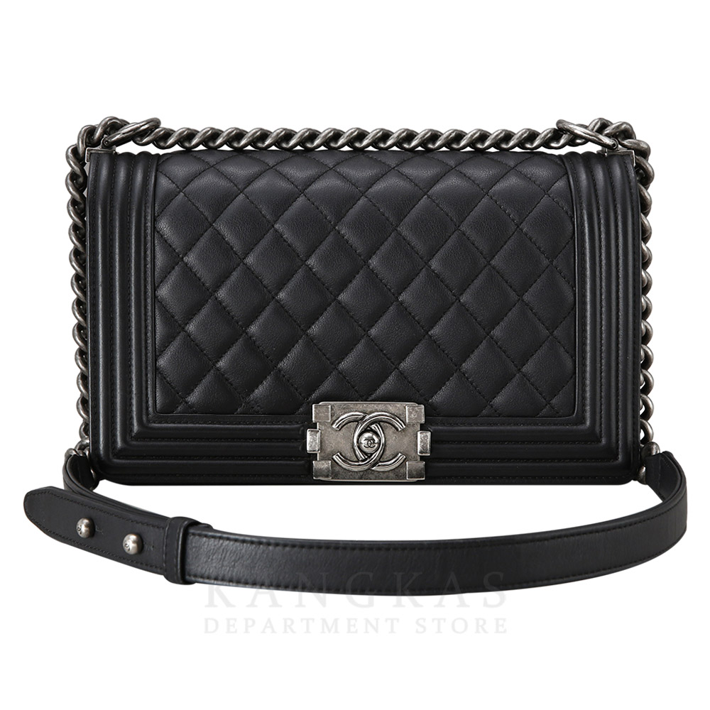 CHANEL(USED)샤넬 보이샤넬 램스킨 미듐