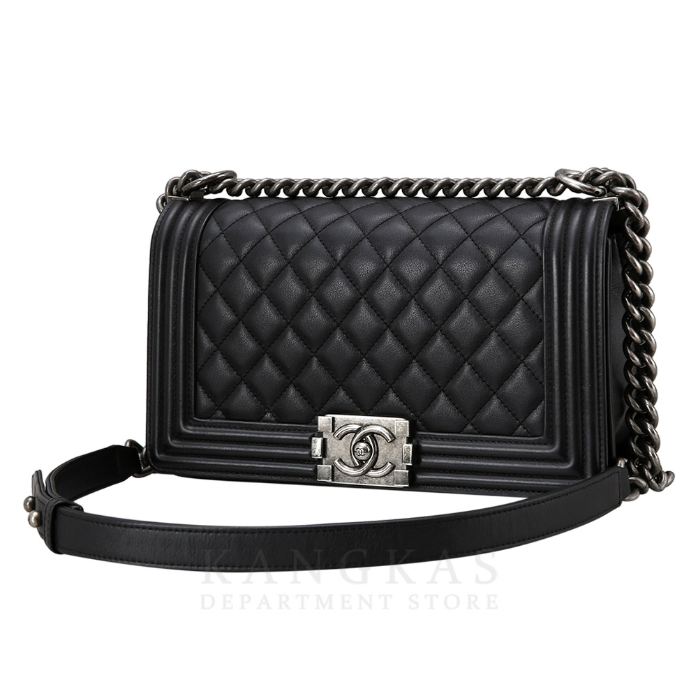 CHANEL(USED)샤넬 보이샤넬 램스킨 미듐