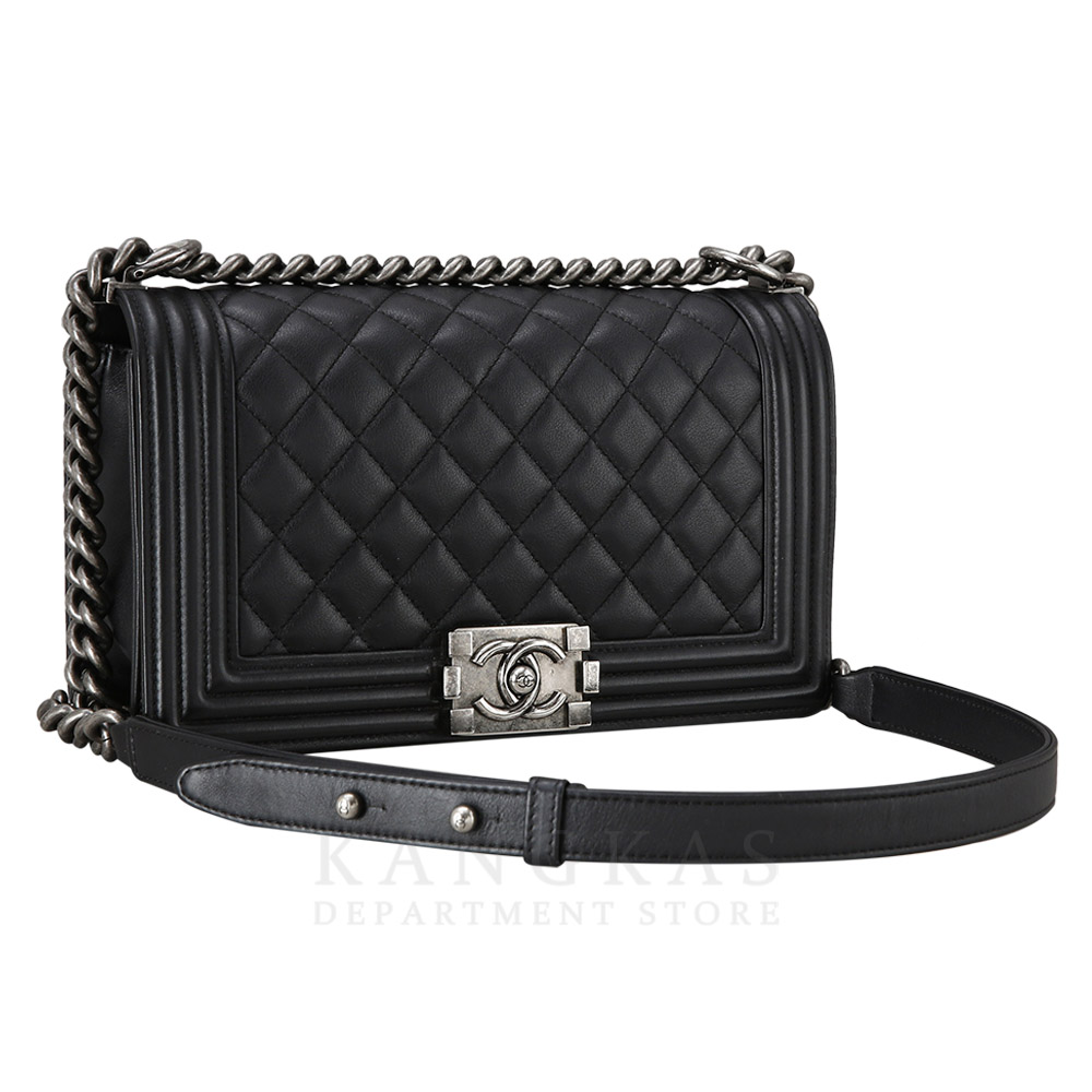 CHANEL(USED)샤넬 보이샤넬 램스킨 미듐