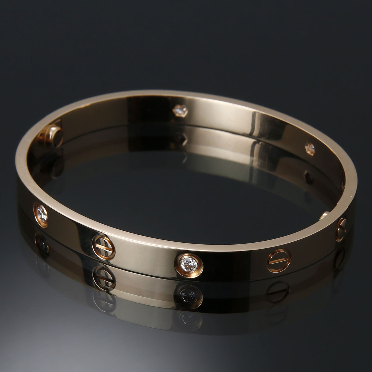 CARTIER(USED)까르띠에 4P 러브 브레이슬릿 #17