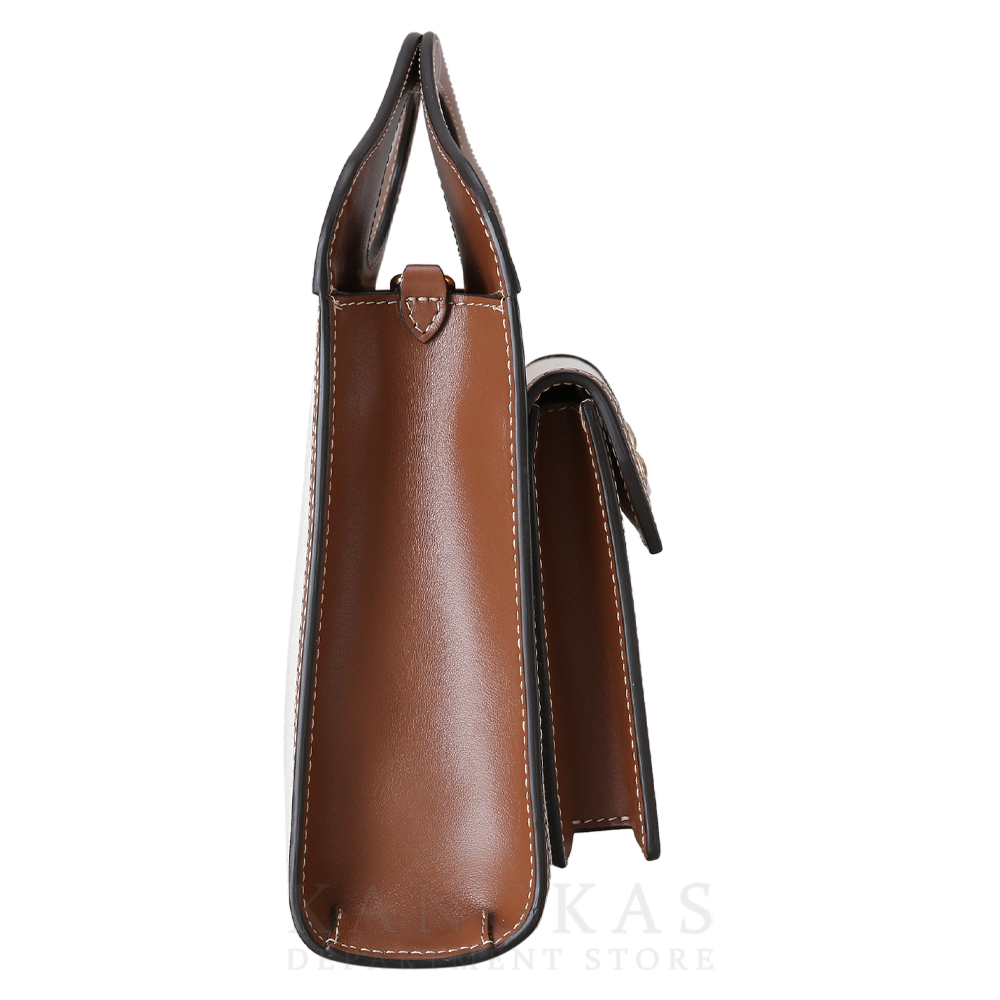 BURBERRY(USED)버버리 투톤 캔버스 미니 포켓백