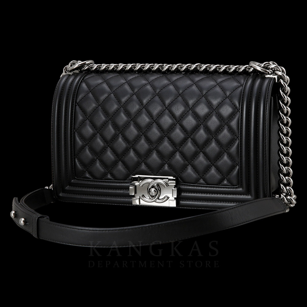 CHANEL(USED)샤넬 보이샤넬 램스킨 미듐