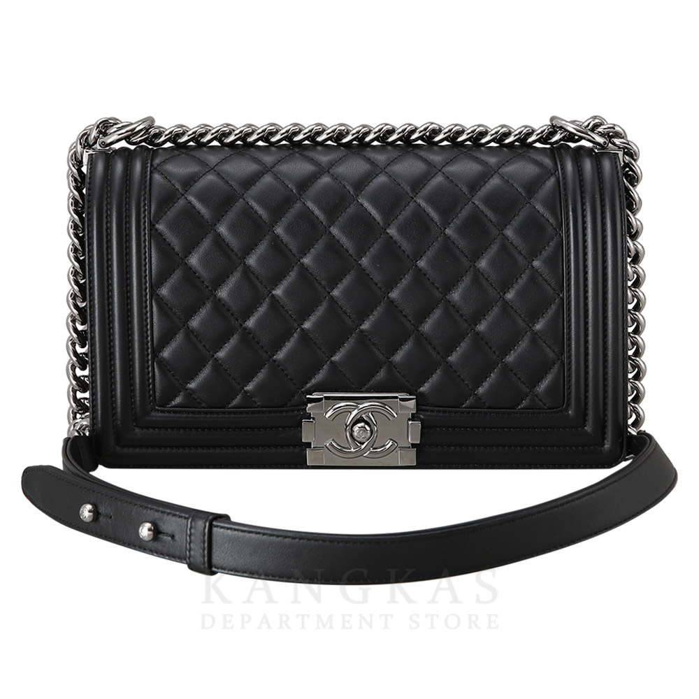CHANEL(USED)샤넬 보이샤넬 램스킨 미듐