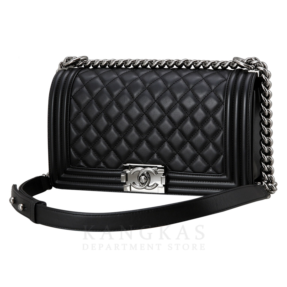 CHANEL(USED)샤넬 보이샤넬 램스킨 미듐