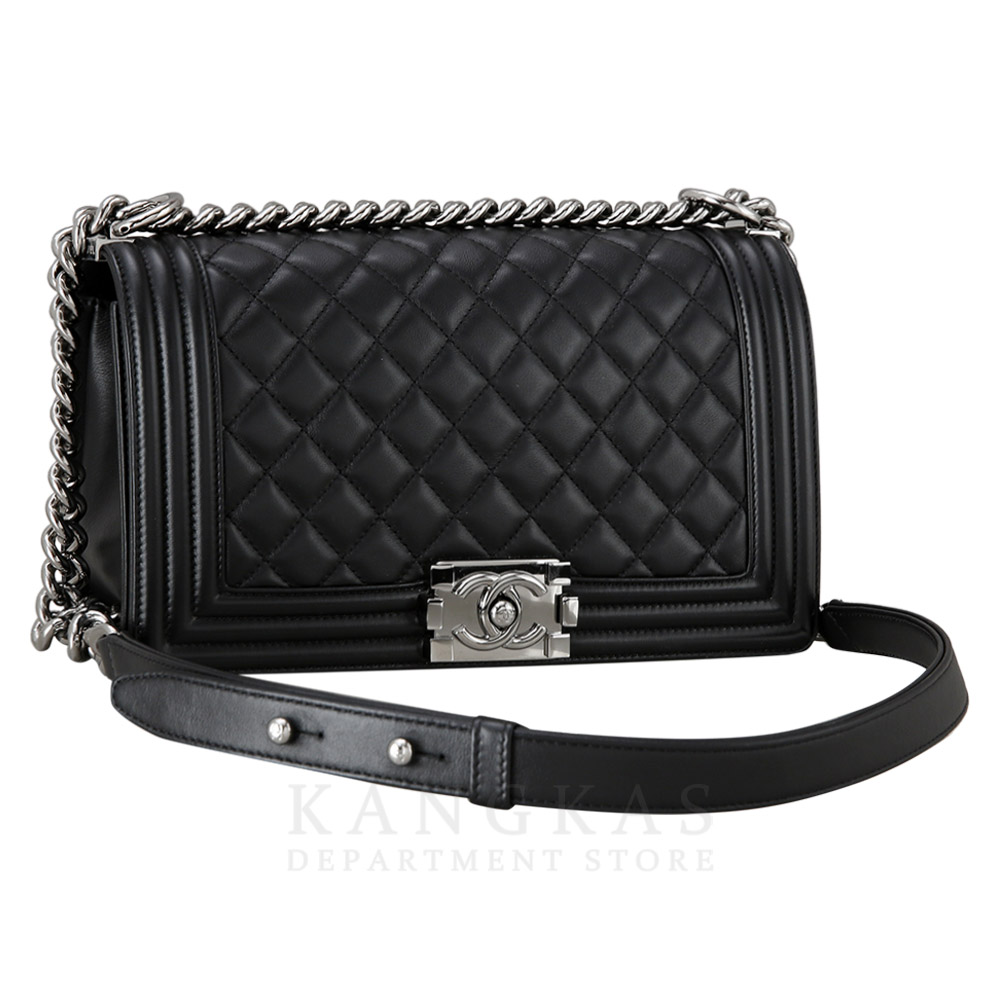 CHANEL(USED)샤넬 보이샤넬 램스킨 미듐