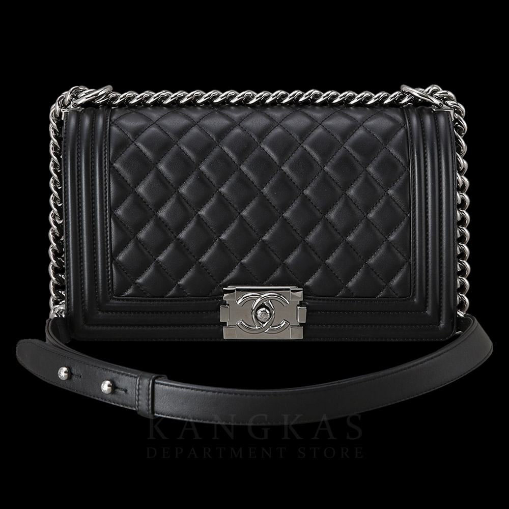 CHANEL(USED)샤넬 보이샤넬 램스킨 미듐