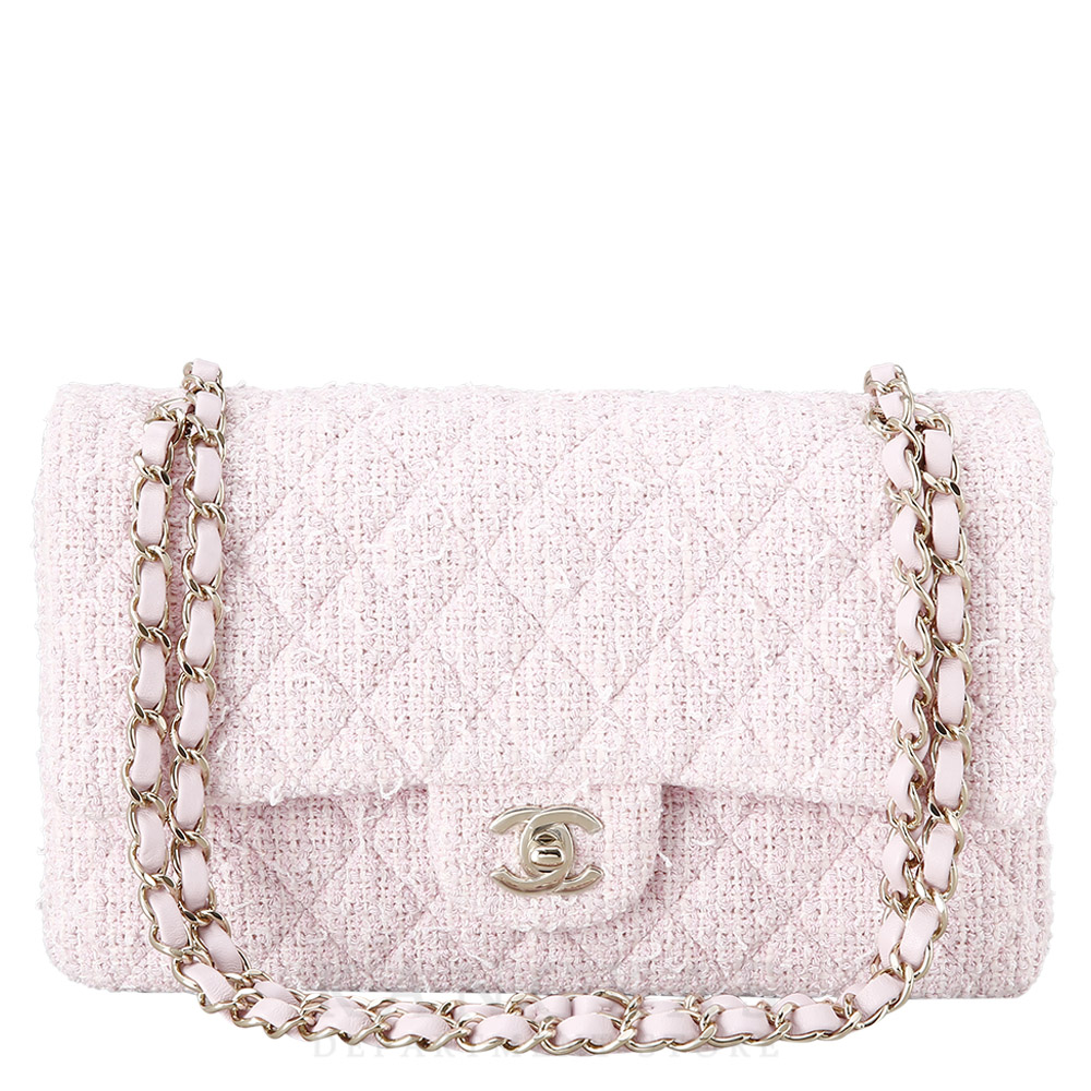 CHANEL(USED)샤넬 트위드 클래식 미듐 플랩백