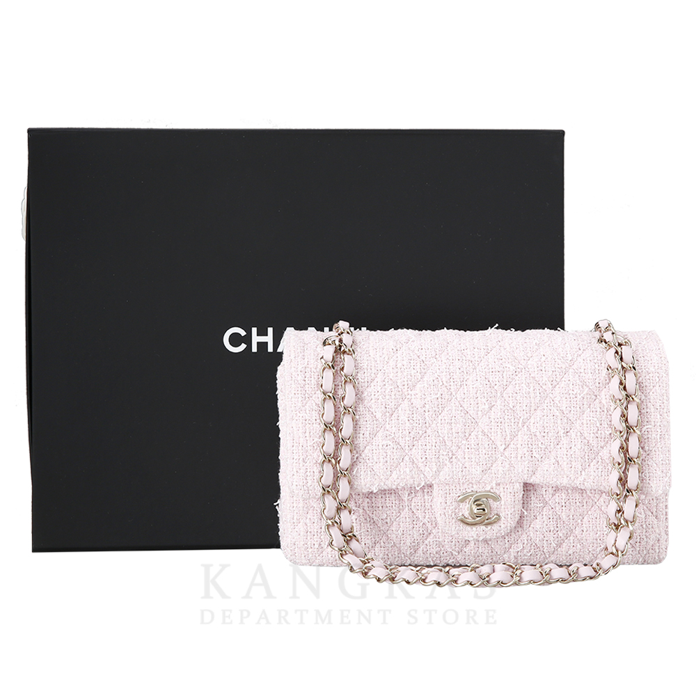 CHANEL(USED)샤넬 트위드 클래식 미듐 플랩백