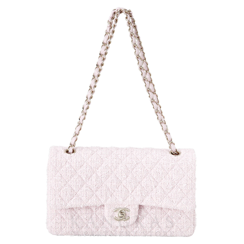 CHANEL(USED)샤넬 트위드 클래식 미듐 플랩백