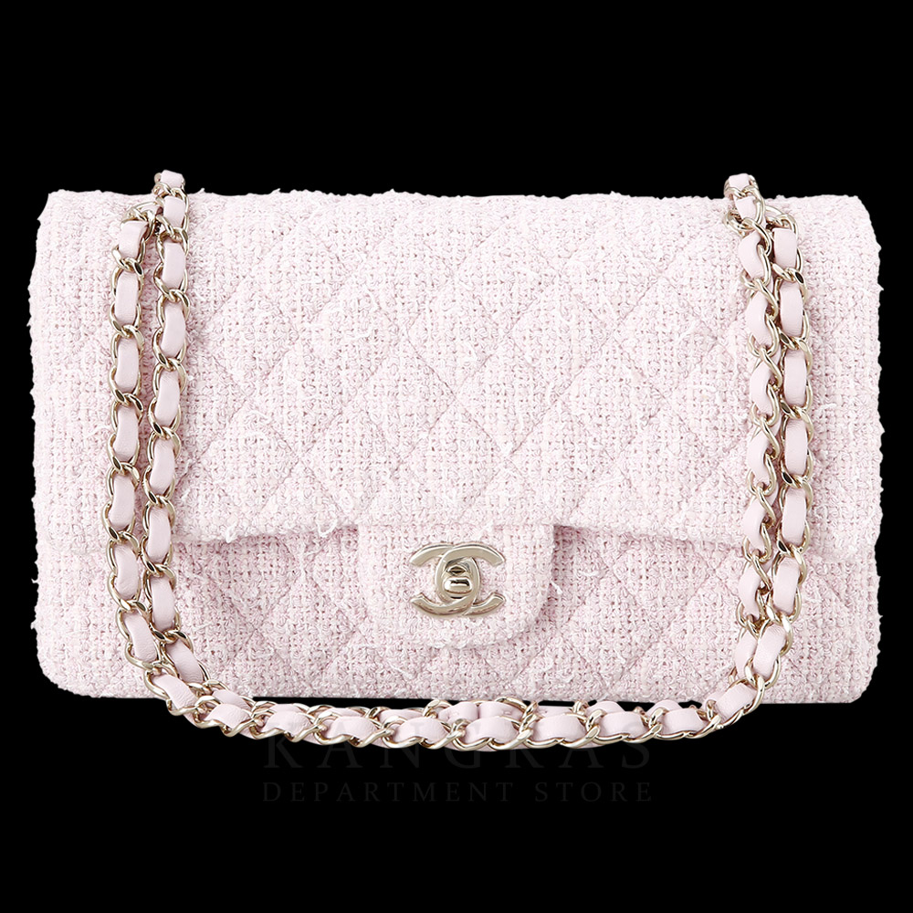 CHANEL(USED)샤넬 트위드 클래식 미듐 플랩백