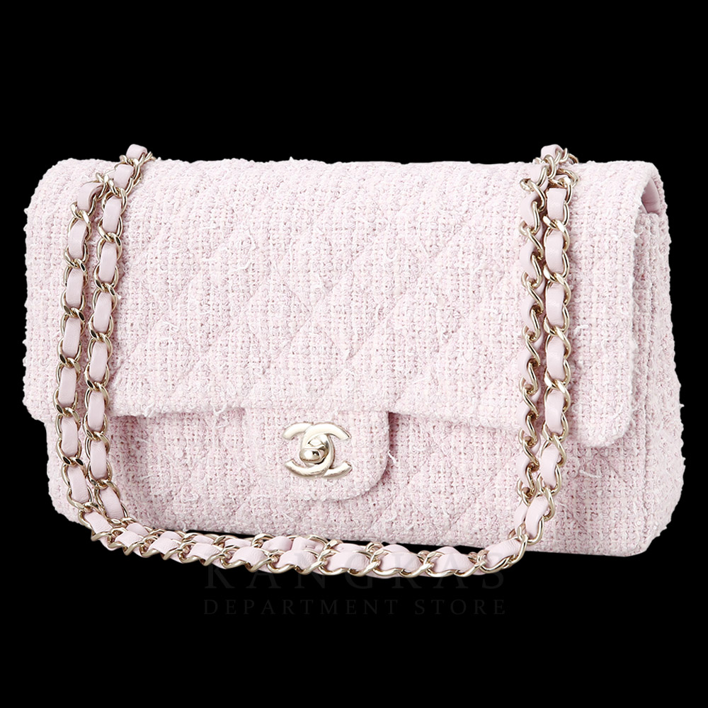 CHANEL(USED)샤넬 트위드 클래식 미듐 플랩백