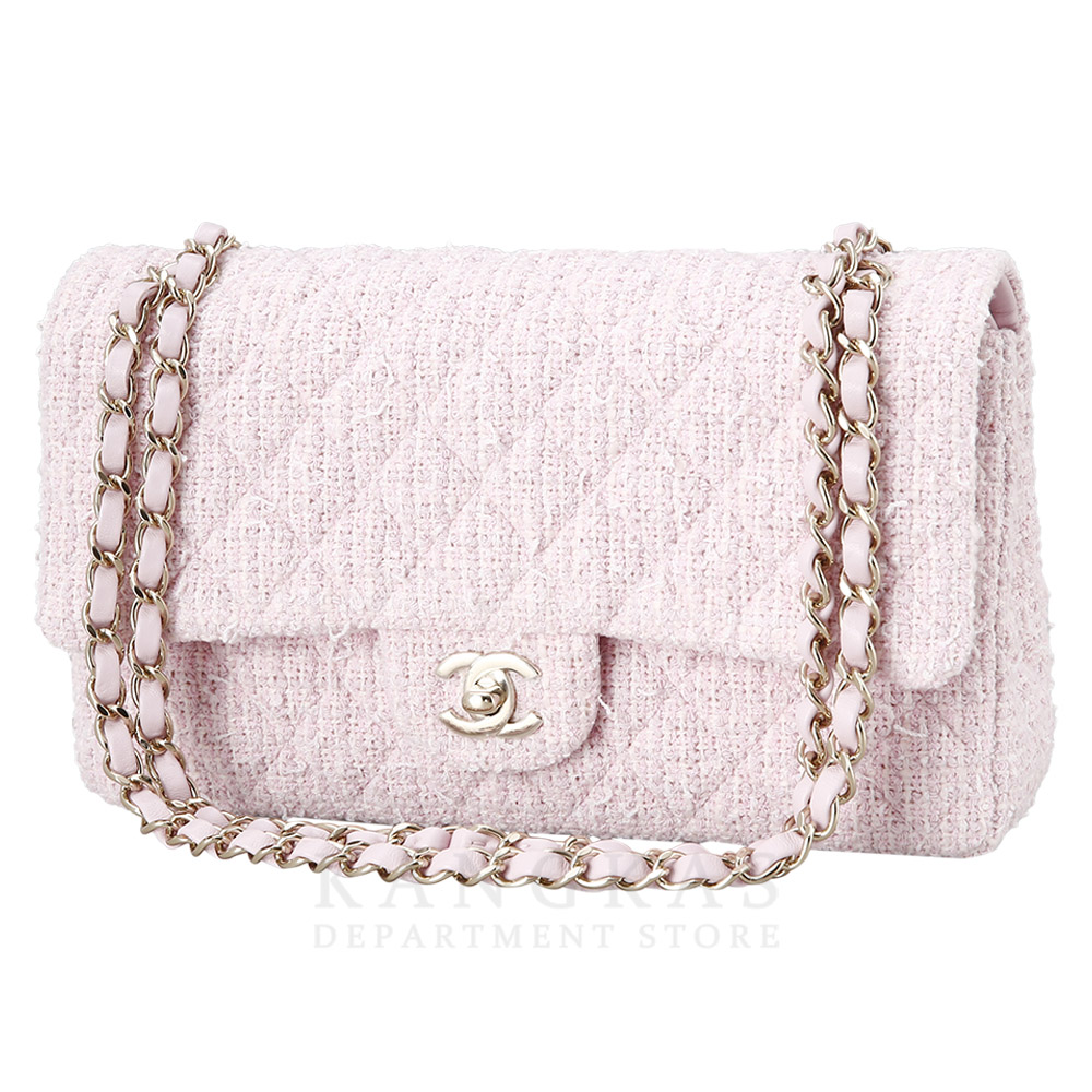 CHANEL(USED)샤넬 트위드 클래식 미듐 플랩백