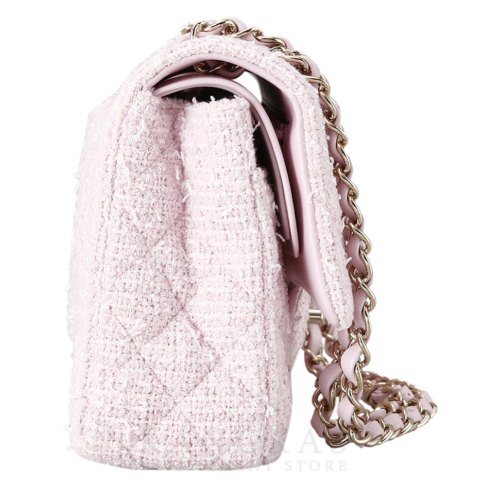 CHANEL(USED)샤넬 트위드 클래식 미듐 플랩백