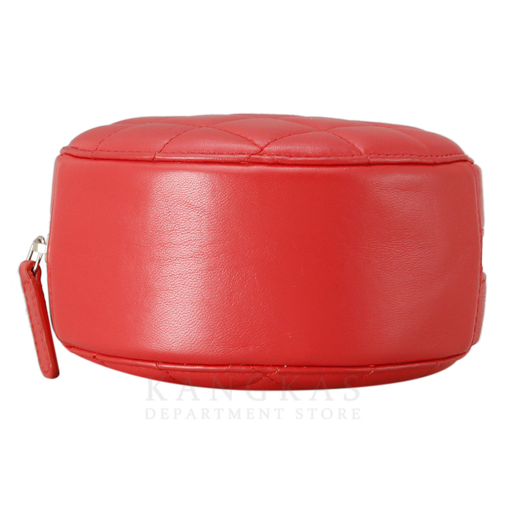 CHANEL(USED)샤넬 램스킨 라운드 골든볼 크로스백