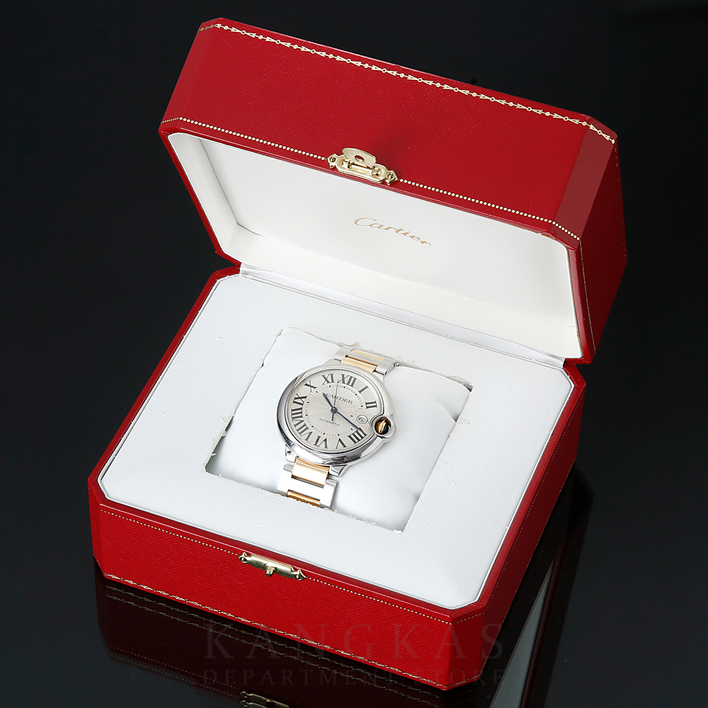 CARTIER(USED)까르띠에 발롱블루 드 까르띠에 42 콤비 워치