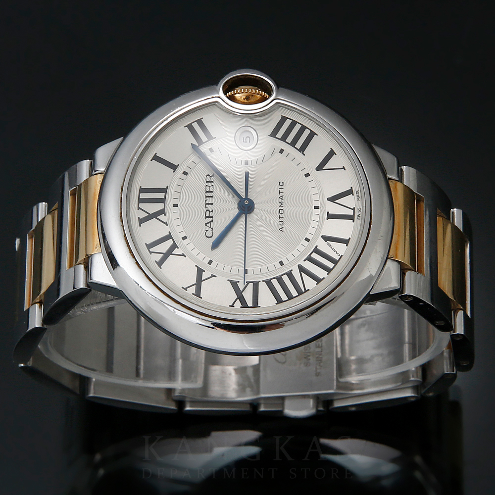 CARTIER(USED)까르띠에 발롱블루 드 까르띠에 42 콤비 워치