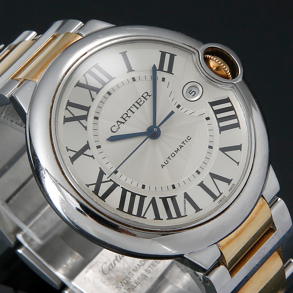 CARTIER(USED)까르띠에 발롱블루 드 까르띠에 42 콤비 워치