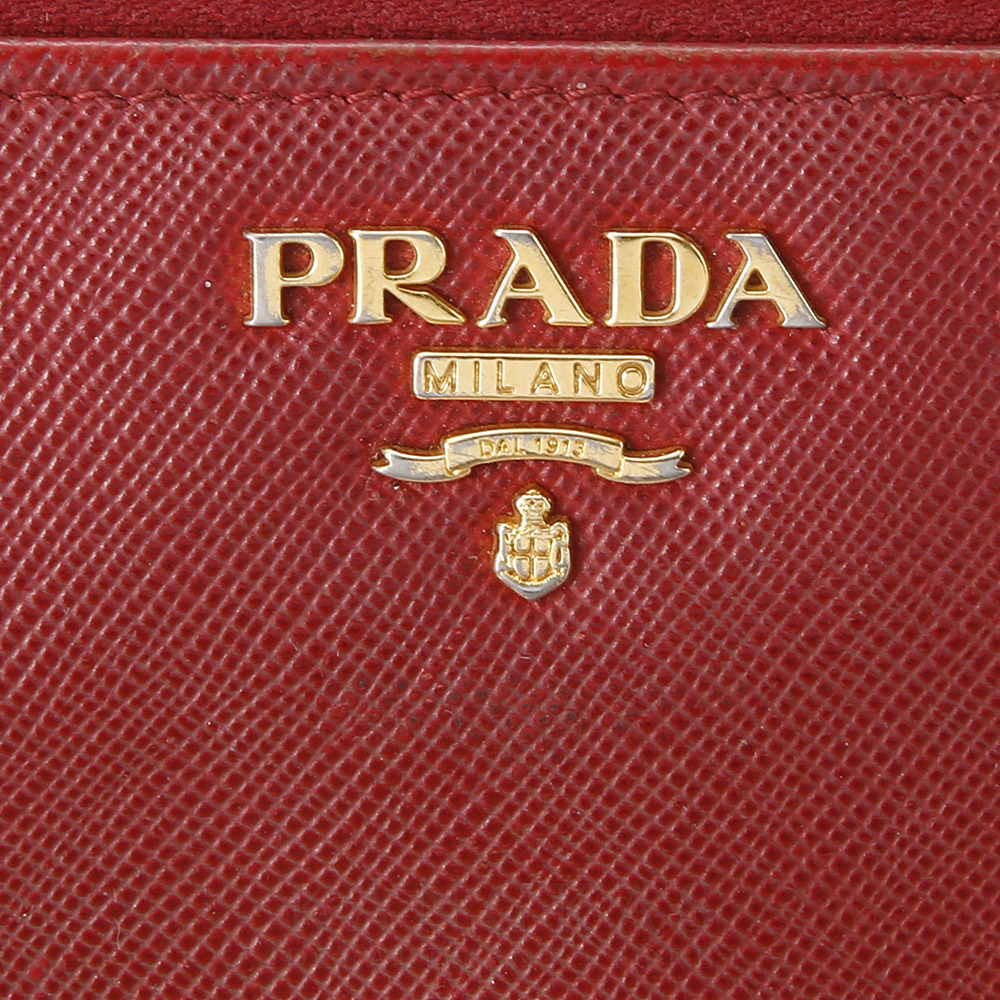 PRADA(USED)프라다 1M0506 사피아노 장지갑