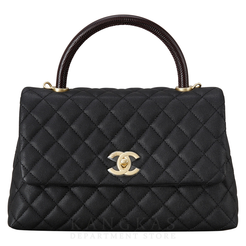 CHANEL(USED)샤넬 캐비어 코코핸들28